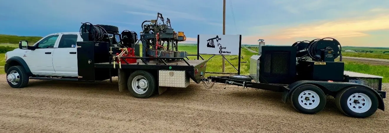 Casing running operations in progress on a Bakken rig